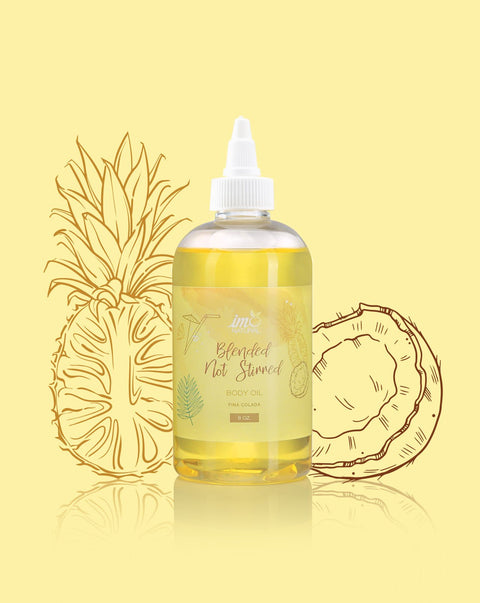 Blended Not Stirred Luxury Body Oil  (Pina Colada)