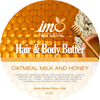 4oz Beauty Oatmeal Milk and Honey Body Butter - ImoNatural